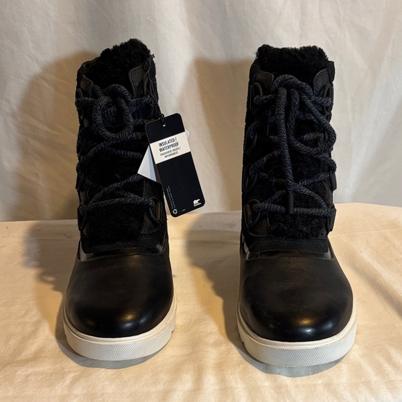 Sorel Black Winter Boots, NWT - Picture 1 of 6